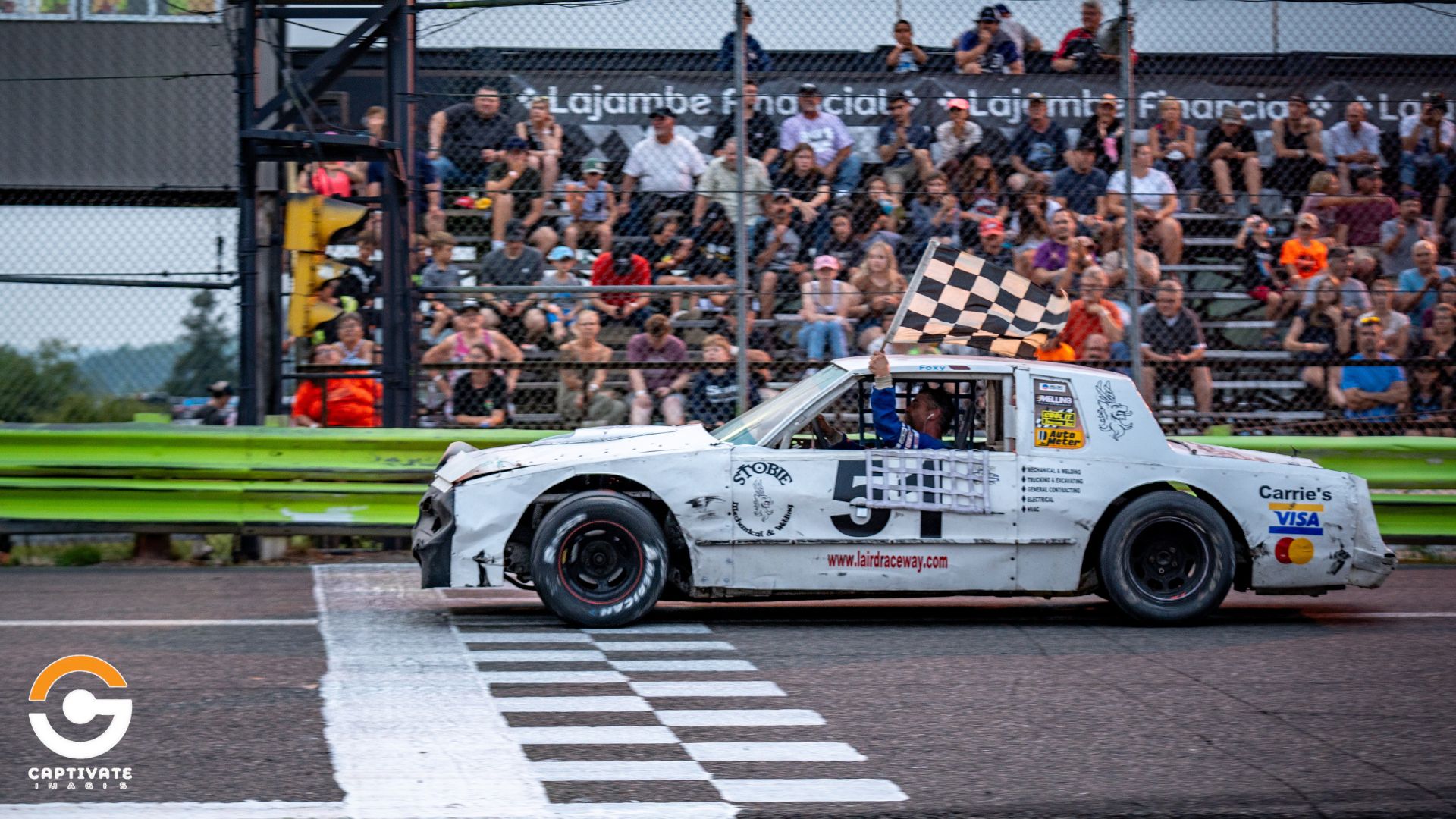 Fox Runs from Back to Front of the Pack at Laird “Thursday Night Thunder” on August 1