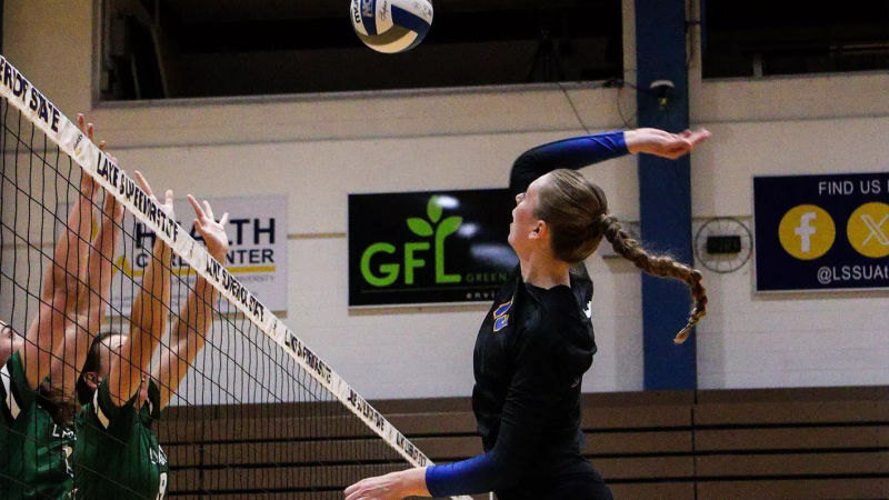 Laker Volleyball Sweep Roosevelt to Move to 2-0 in GLIAC