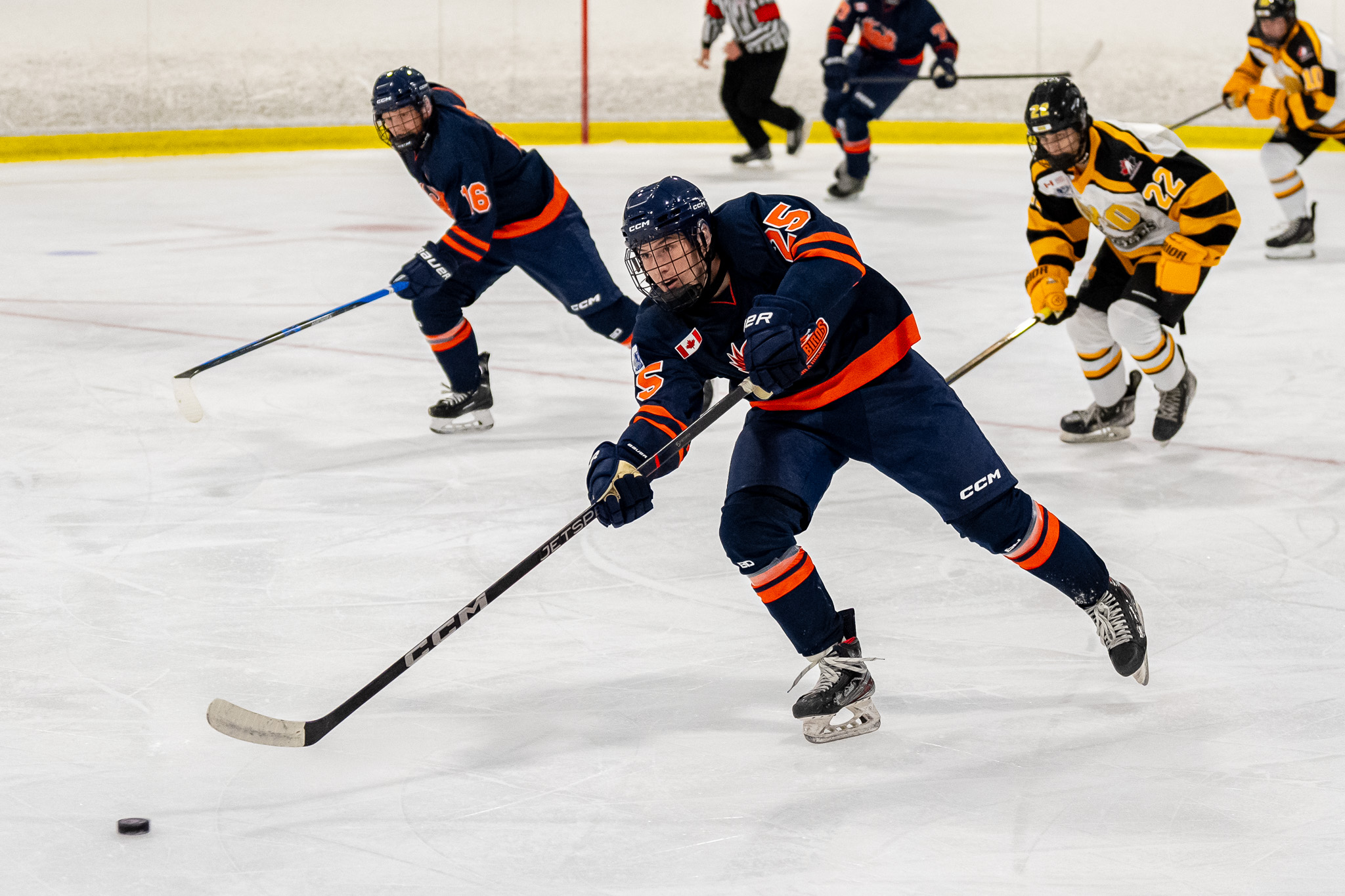 Thunderbirds Earn Home Win Over their Cross Border Rivals, the Soo Eagles