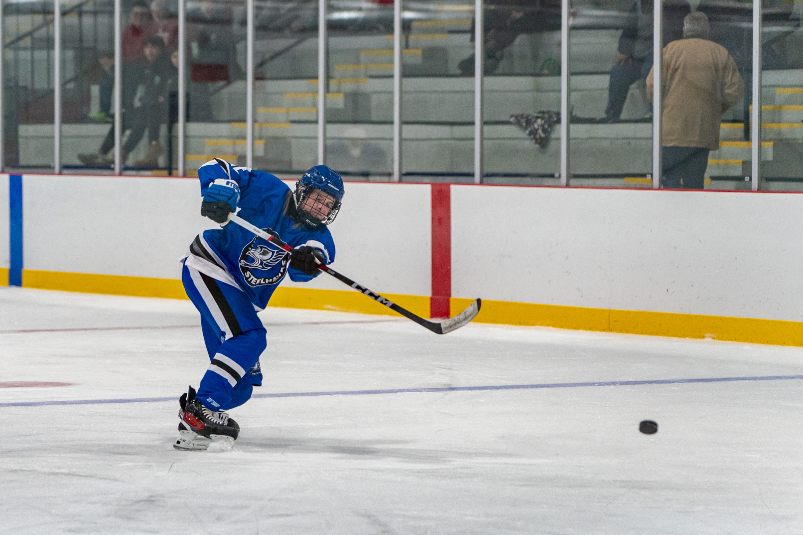 Steelhawks Fall to Knights in High School Hockey Overtime