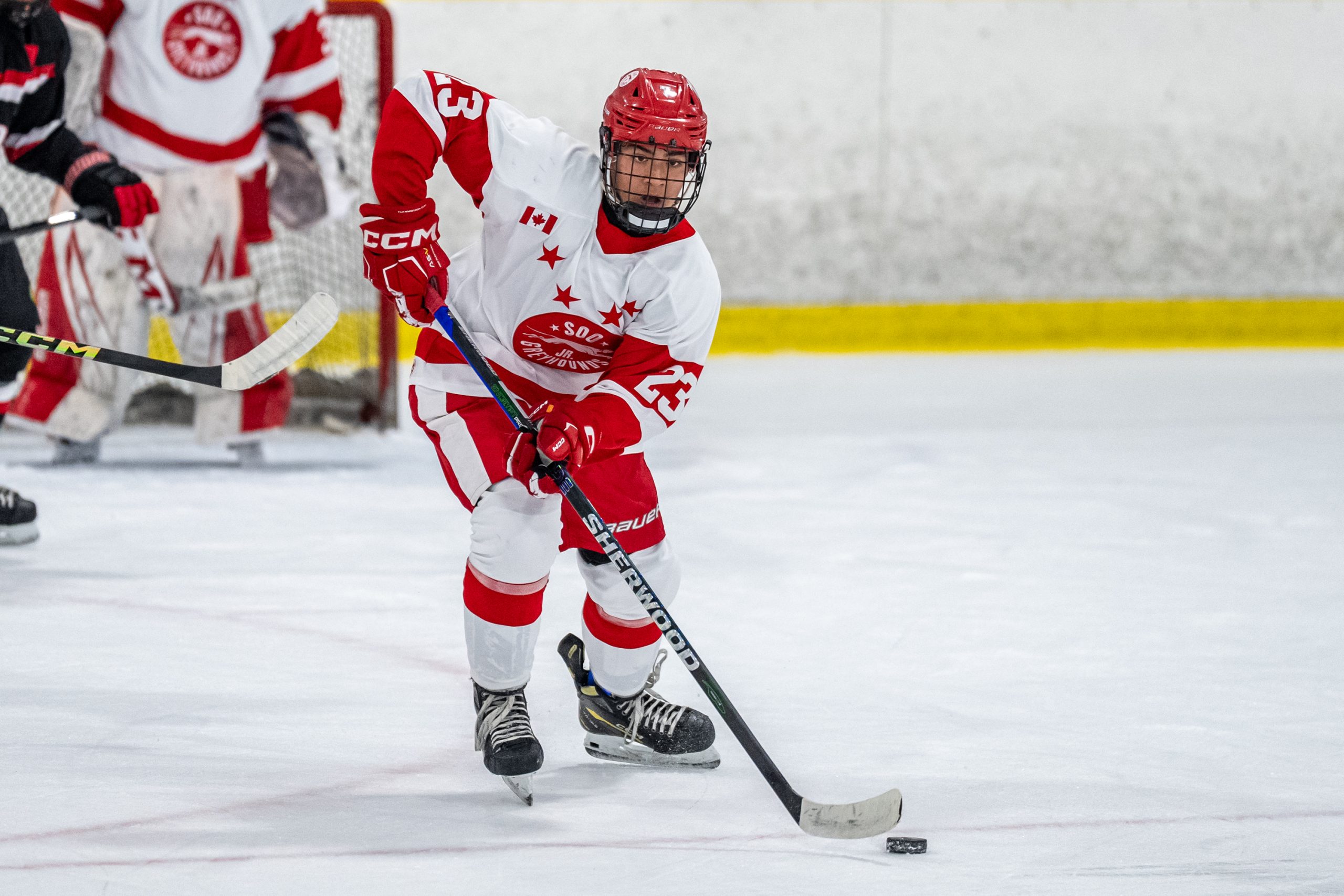 Escasa Registers Four Points in the U18 Greyhounds Win Over Sudbury U16 Wolves