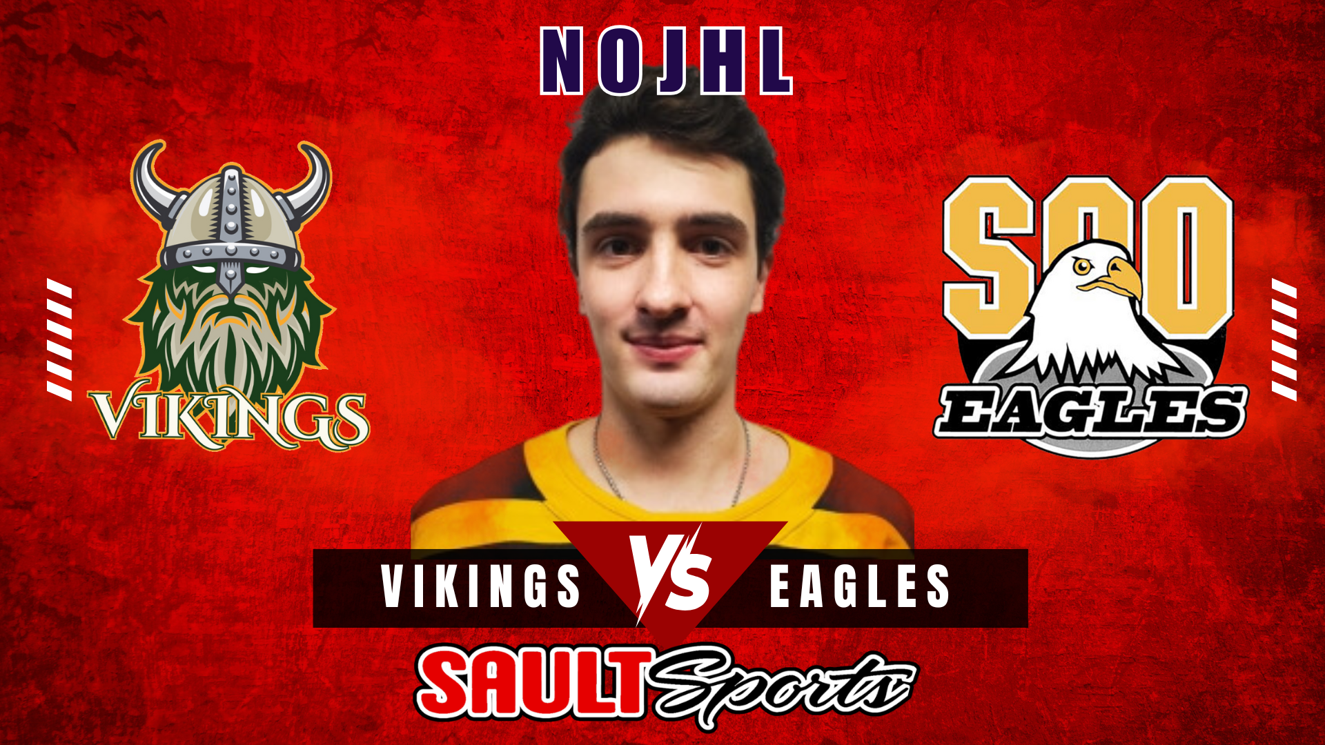 Caulfield’s Three Points Helps Eagles in Win Over the Visiting Vikings