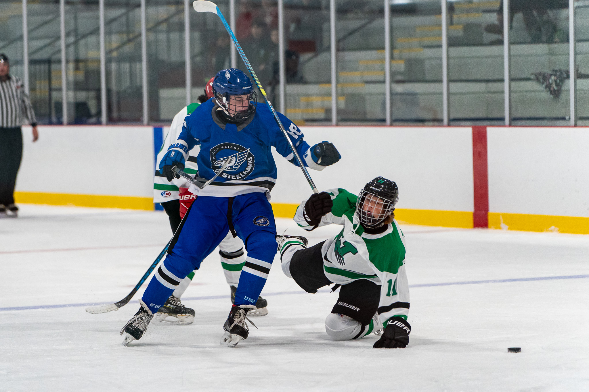 Wolverines Fall to Steelhawks in Opening Game of the 2024/25 High School Season