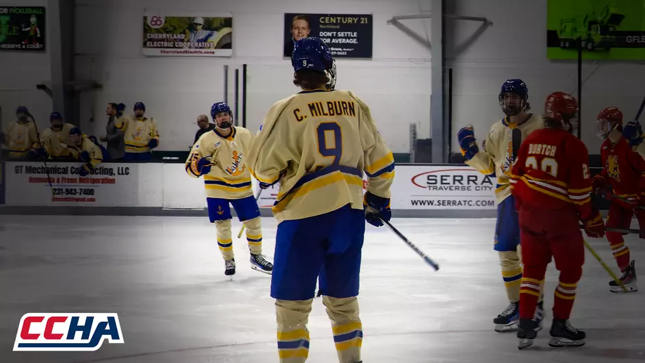 Laker Connor Milburn Selected as the CCHA Forward of the Month for November