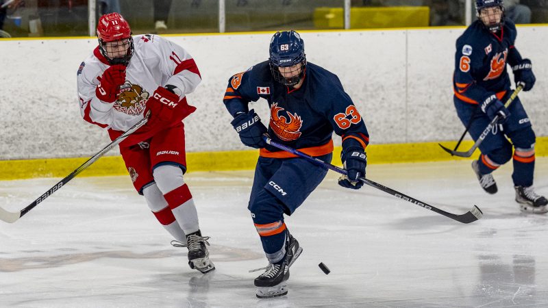 King’s Hat Trick Contributes to Beavers Win Over Thunderbirds at the Dam