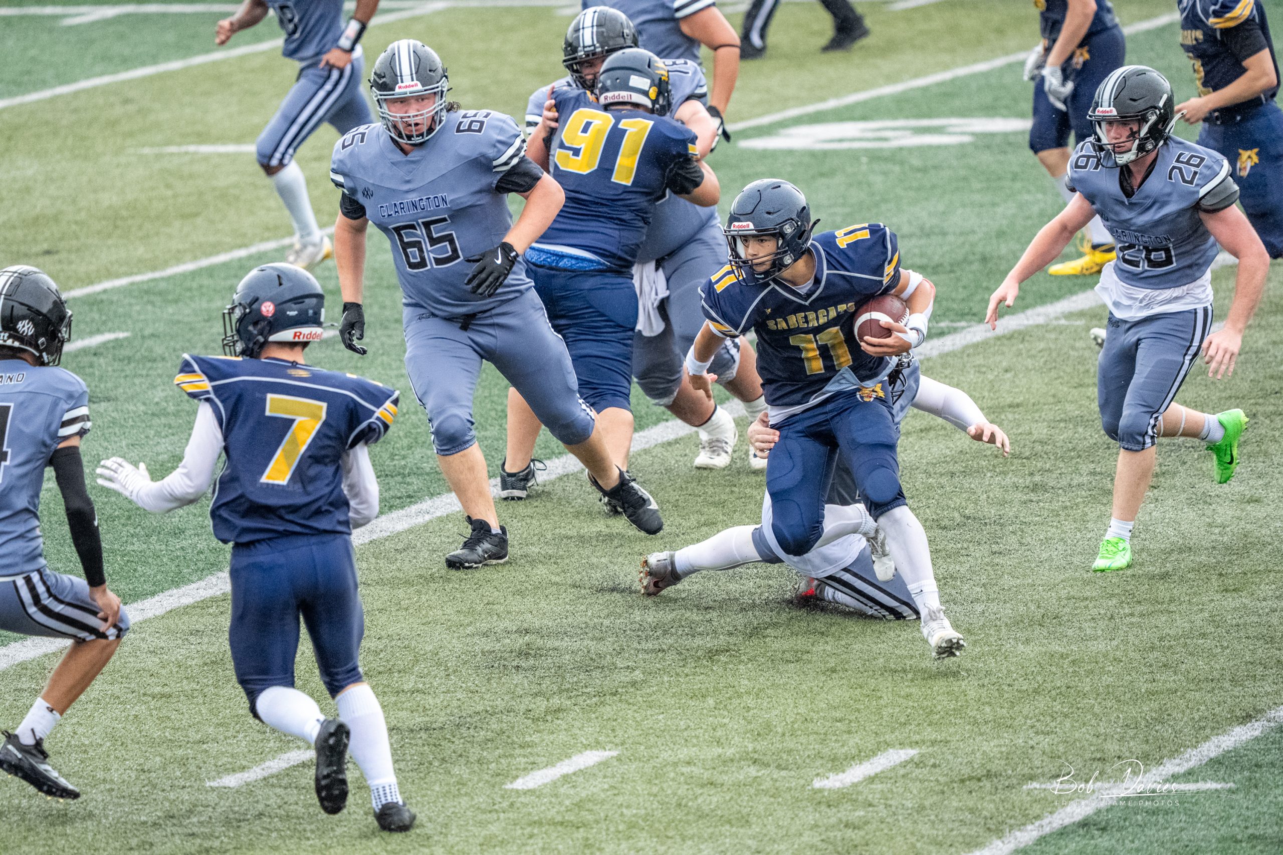 U16 Sabercats Season Ends in Rain-Soaked Quarter-Final Loss to Clarington