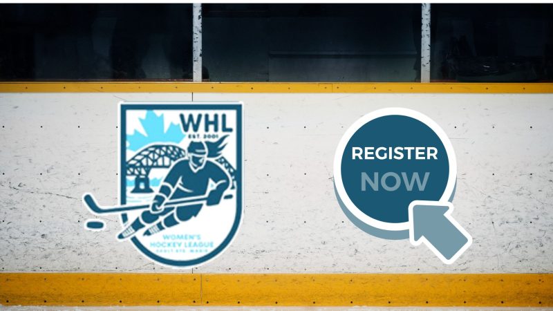 Register Today for the Sault Ste Marie Women’s Hockey League (WHL) 2025–2026 Season