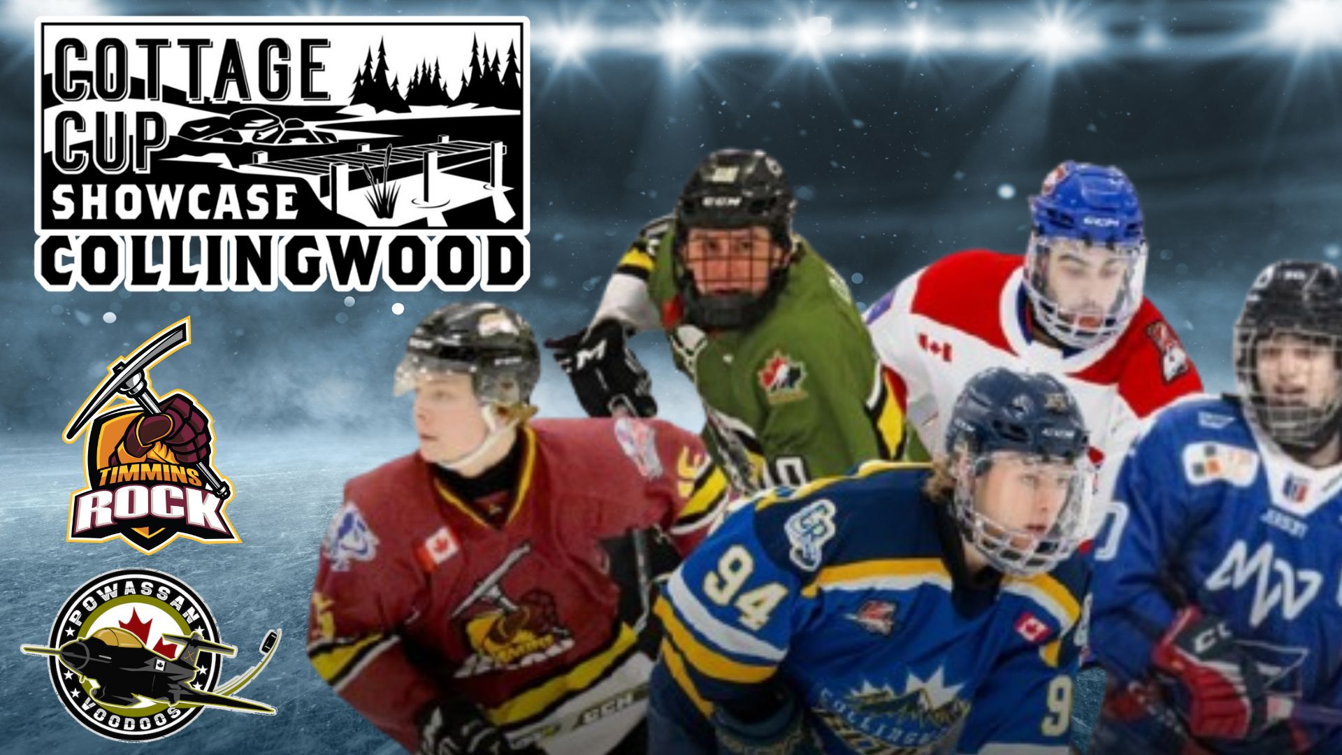 NOJHL Timmins Rock and Powassan Voodoos to Participate at 2025 Terry Geddes Cottage Cup in Collingwood, Ontario