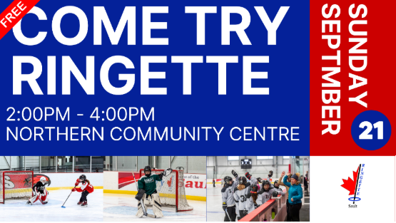 Try Ringette for Free – Kids Ages 4–9 Welcome!