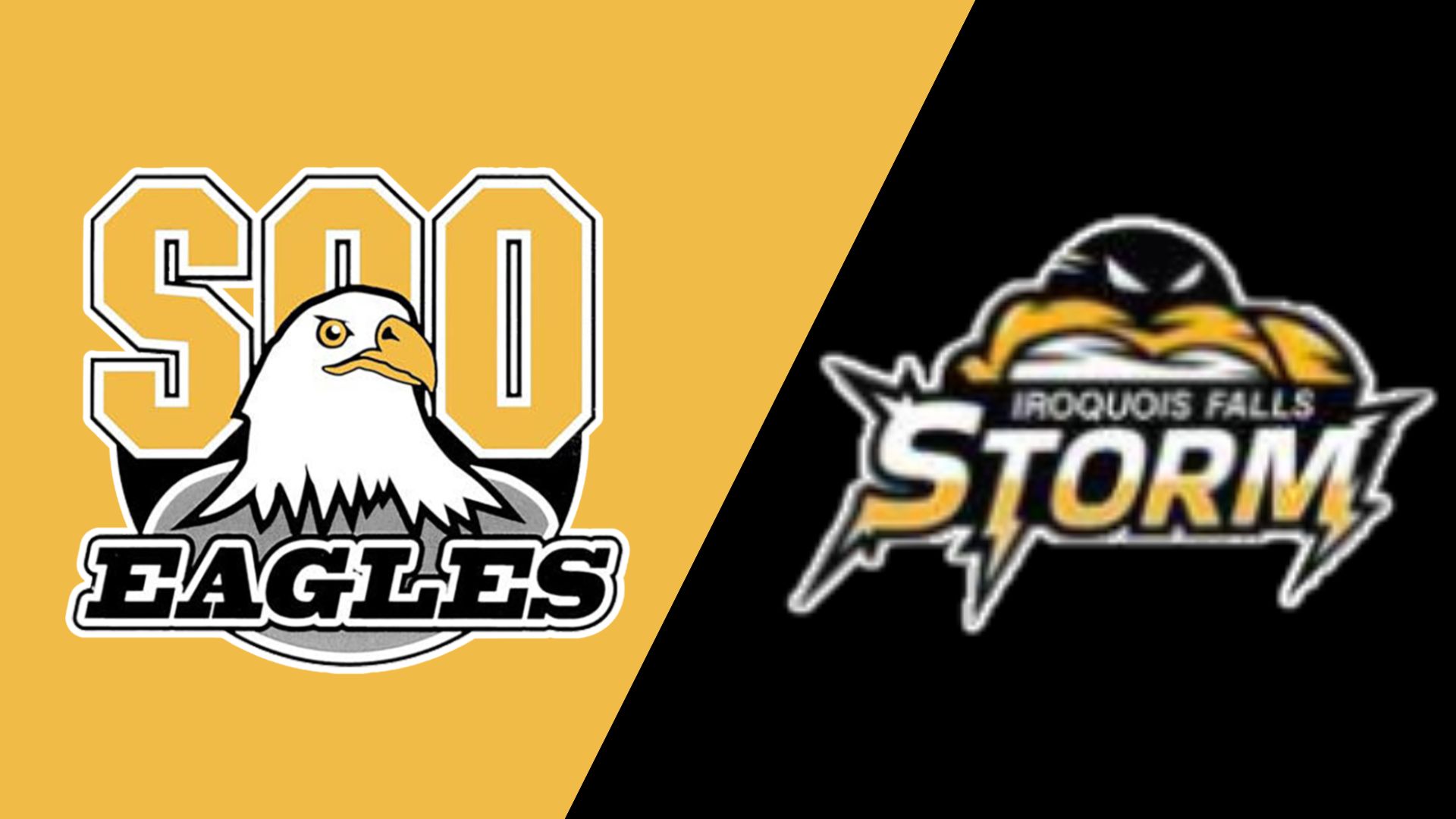 Storm Edge Eagles in Close Affair in Iroquois Falls