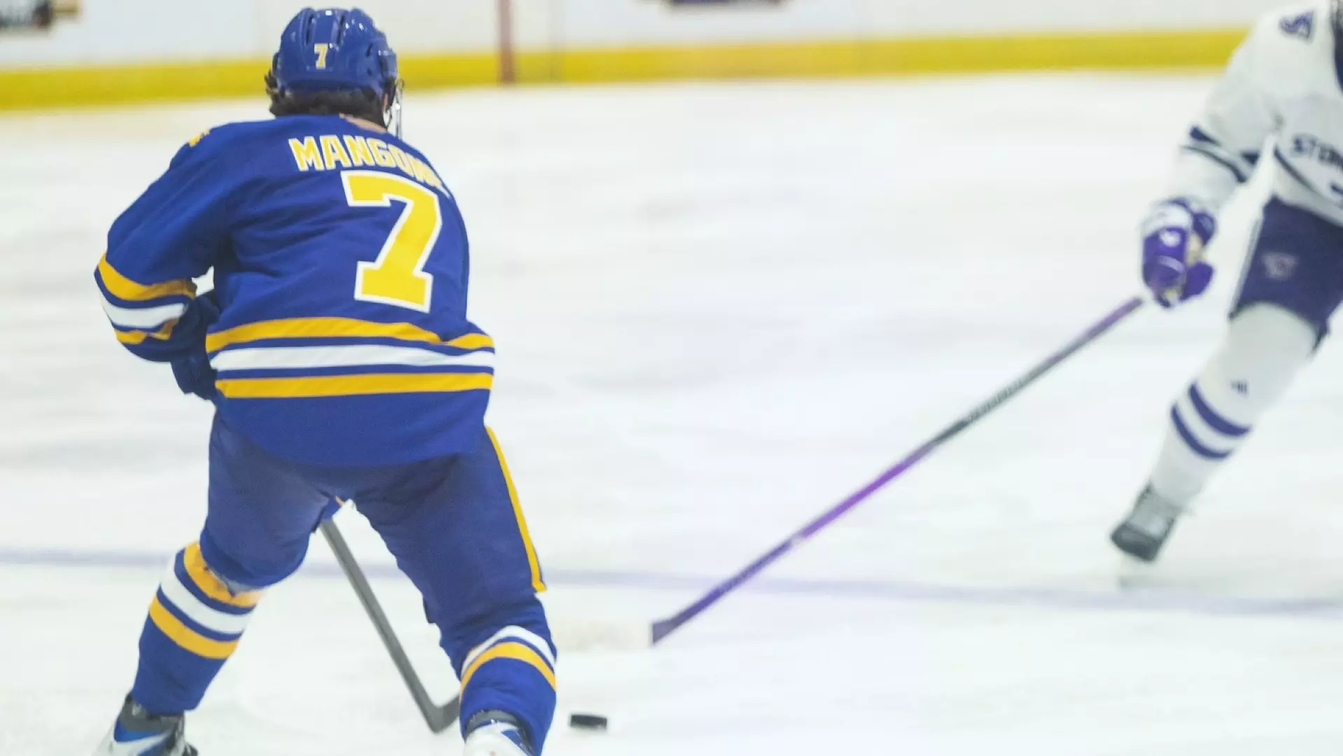 Sault Ste Marie’s Calem Mangone Named CCHA Rookie Player of the Month