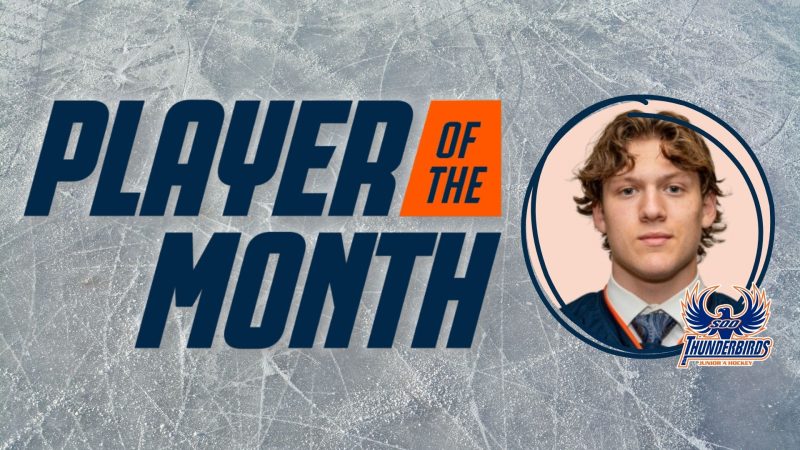 Soo Thunderbird Max DeCoff Among September 2025 Players of the Month