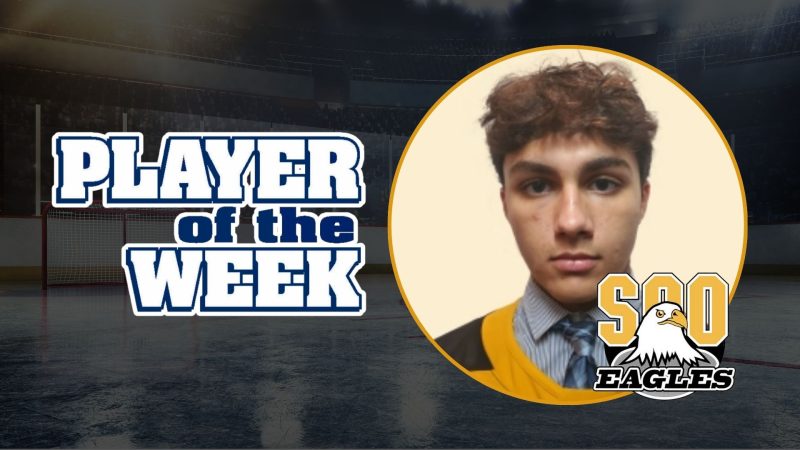 Eagle Rookie Micah Seery Among NOJHL Week Five Players of the Week