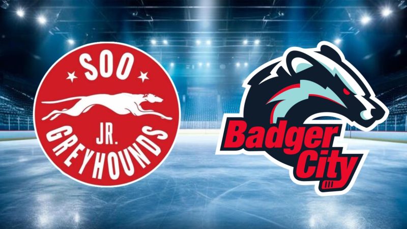 Soo U18AA Greyhounds Battle Hard in Three-Game Series Against Badger City