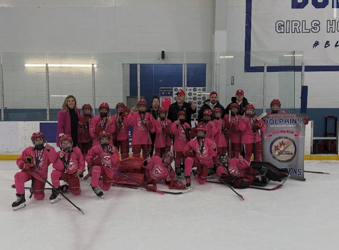 Soo U11 Greyhounds Capture Pink in the Rink Championship in Etobicoke