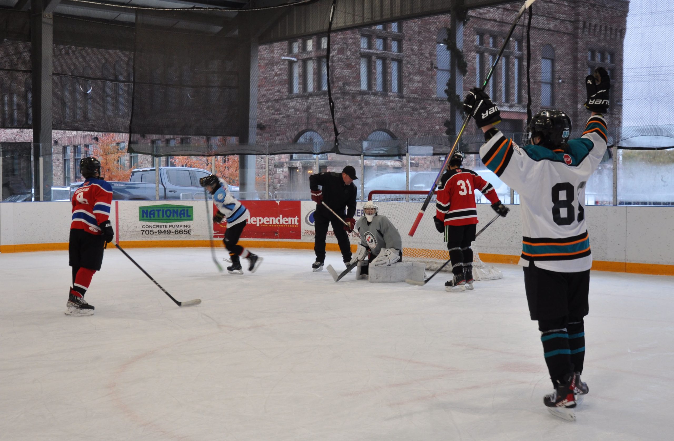 Sault Ste Marie’s Hockey Canada Skills ADSB Academy Students Hit the Ice with NHL Alumni