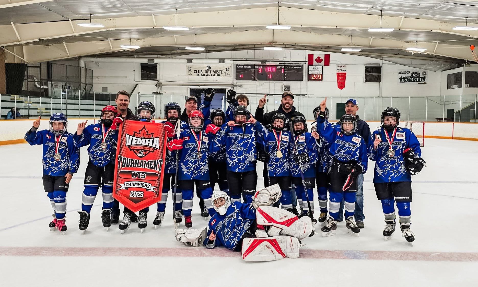 Lightning Goes Undefeated to Bring Home Gold from 2025 VEMHA Tournament