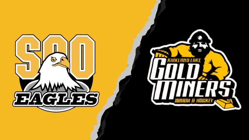 Gold Miners Strike Late to Hand Eagles Road Loss in Kirkland Lake