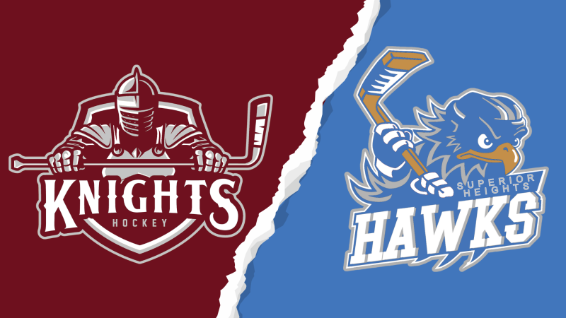 Steelhawks Soar Past Knights with Strong Second and Third Periods in High School Hockey Action