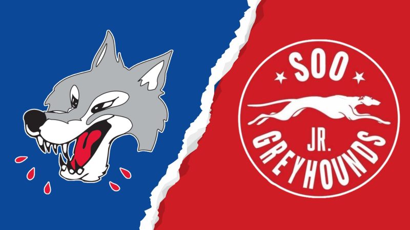 Visiting U18 Wolves Sweep U16 Greyhounds in GNU18HL Action in Sault Ste Marie