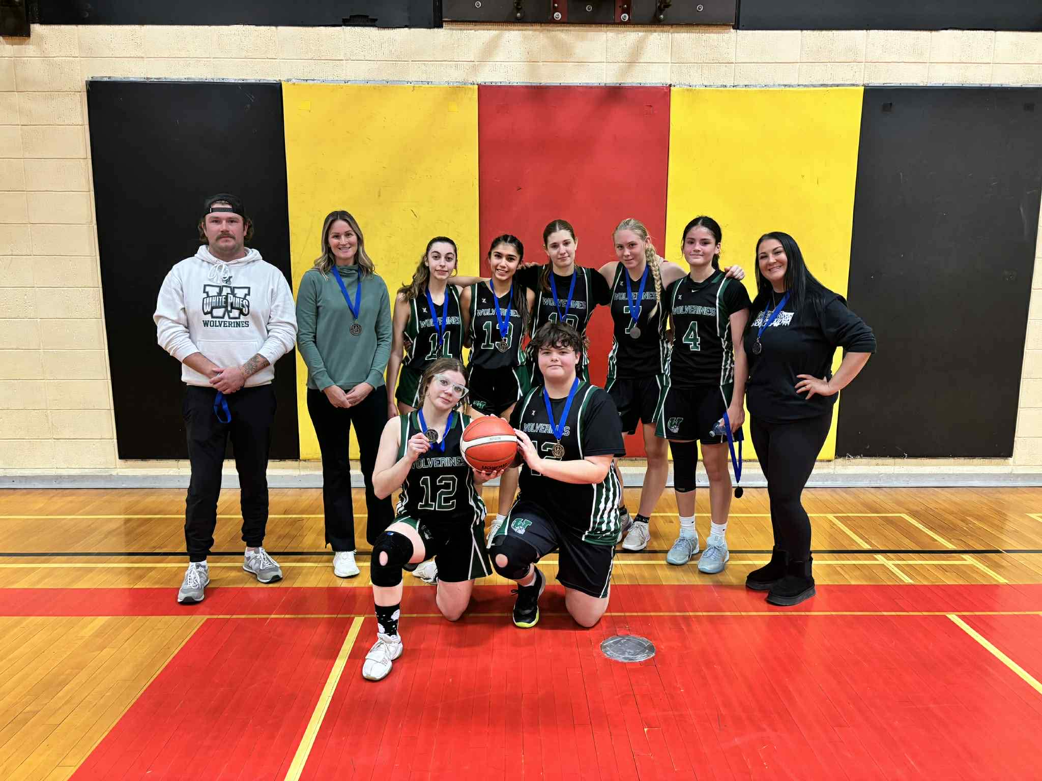 Wolverines Bring Home Silver from the 2025 NOSSA ‘A’ Girls Senior Basketball Championship in Desbarats