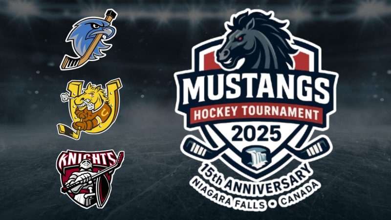 Sault Ste Marie High School Hockey Programs Battle Hard on Day One at 2025 Saint Michael Mustangs Invitational