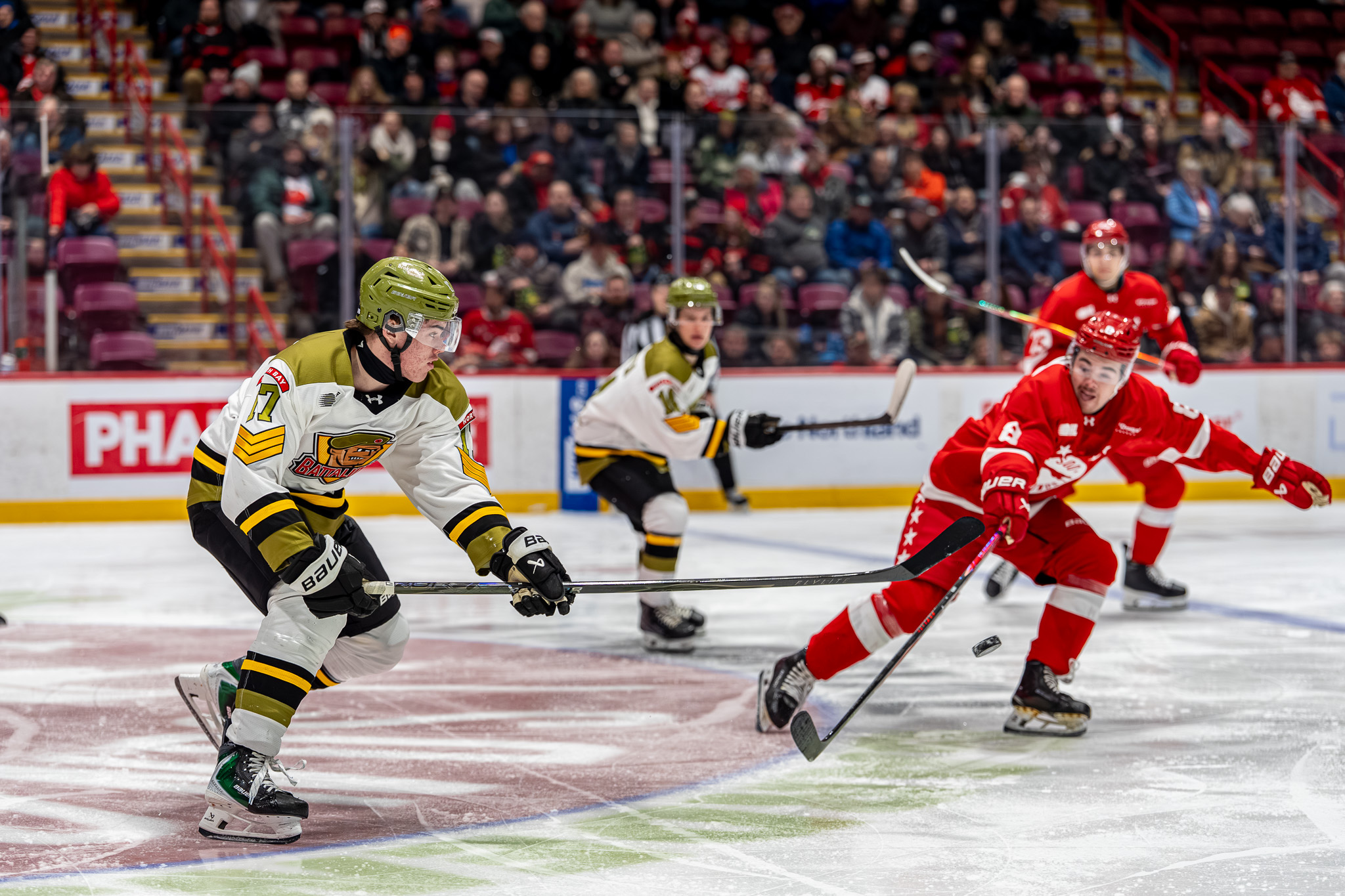 Greyhounds Blank Battalion to Open Weekend Series in Sault Ste Marie