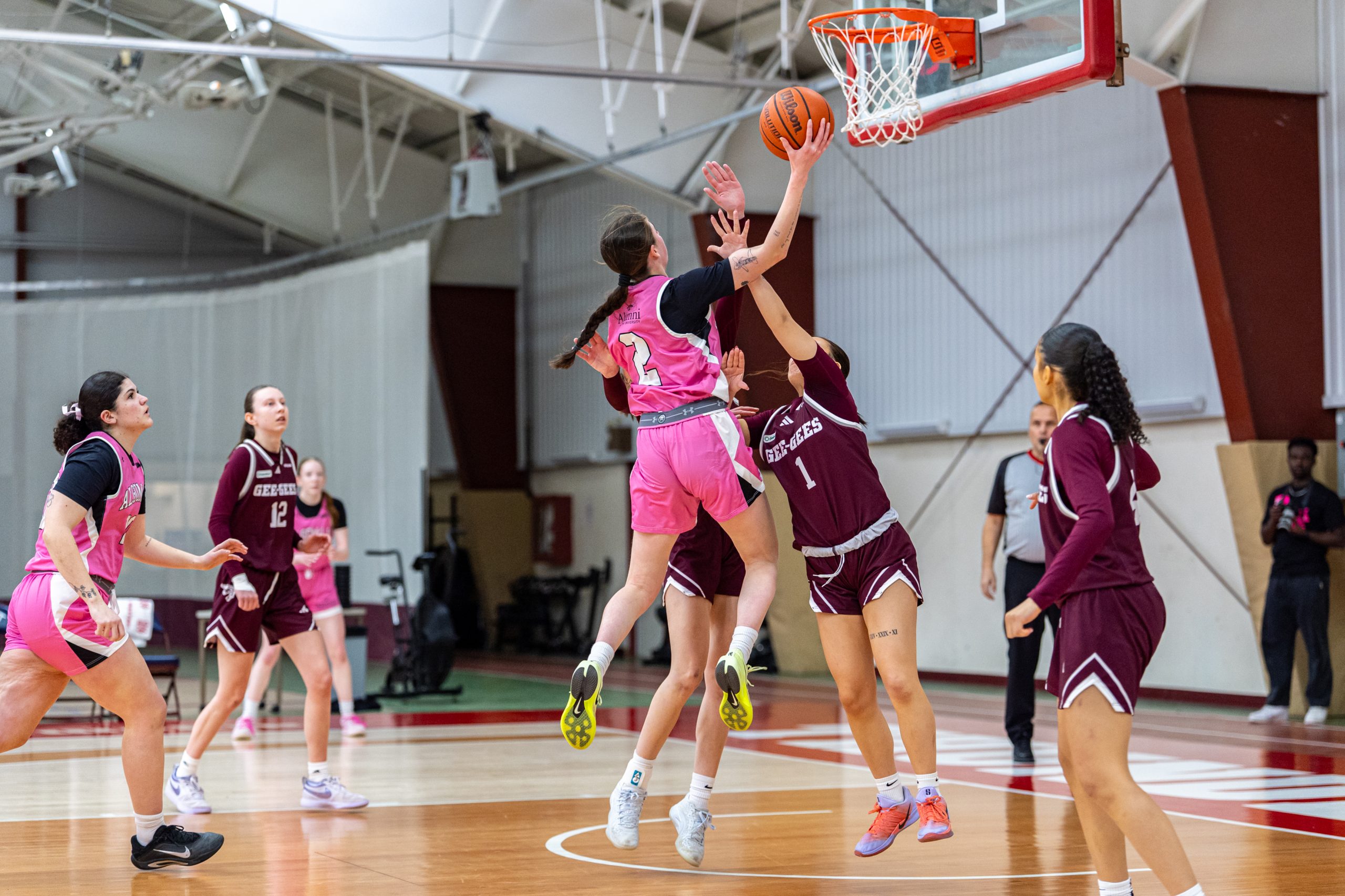 Thunderbirds Battle Gee-Gees in Rare Thursday Night OUA Doubleheader at George Leach Centre