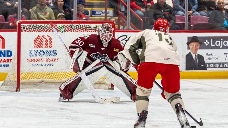 Greyhounds Grind Out Road Win in Guelph, Take Down Storm 