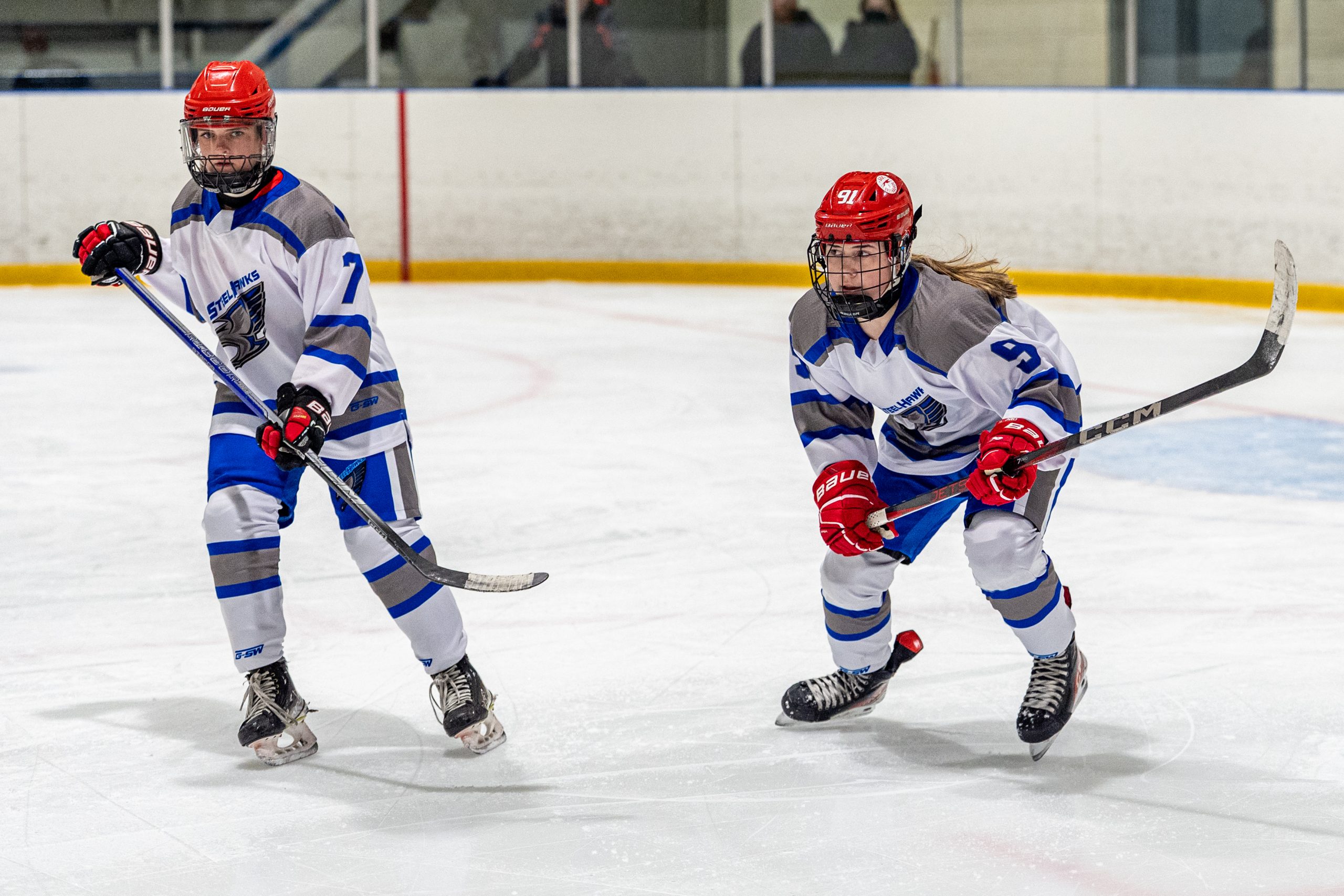 Steelhawks Strike Early, Hold Off Colts in Game One of Girl’s High School City Championship Series