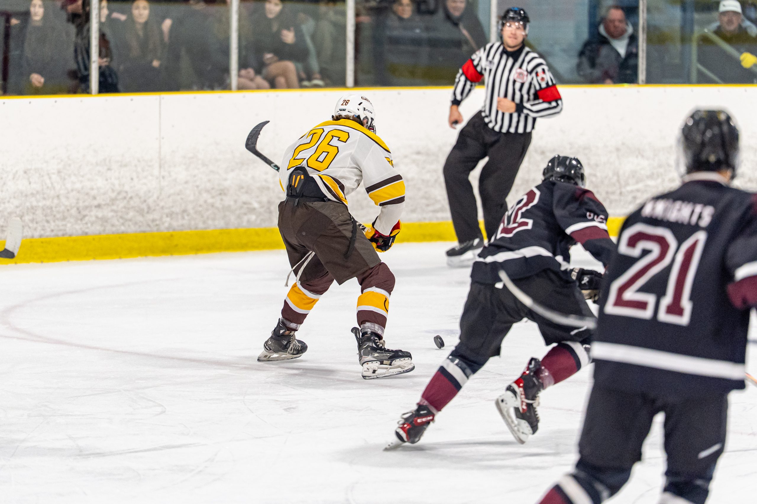 Battacchio Registers Hat Trick as Colts Take 1–0 Series Lead in City Championship Over the Knights