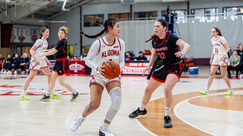 Thunderbirds Fall to Carleton Ravens in Sunday OUA Basketball Action at George Leach Centre