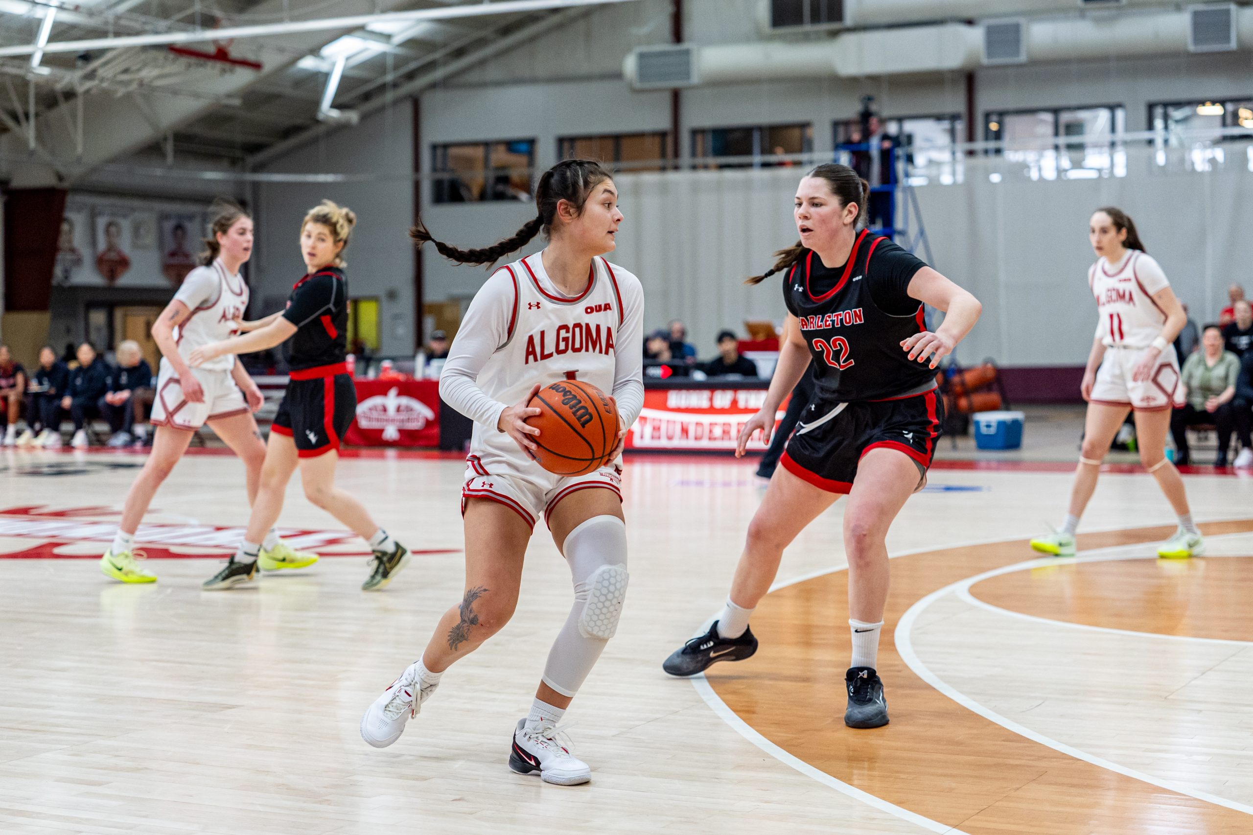 Thunderbirds Fall to Carleton Ravens in Sunday OUA Basketball Action at George Leach Centre