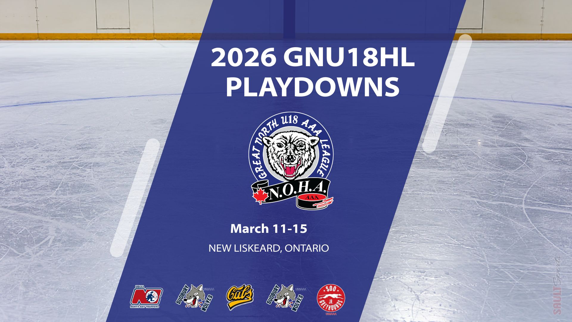 2026 GNU18HL Playdowns Set to Begin in New Liskeard, March 11