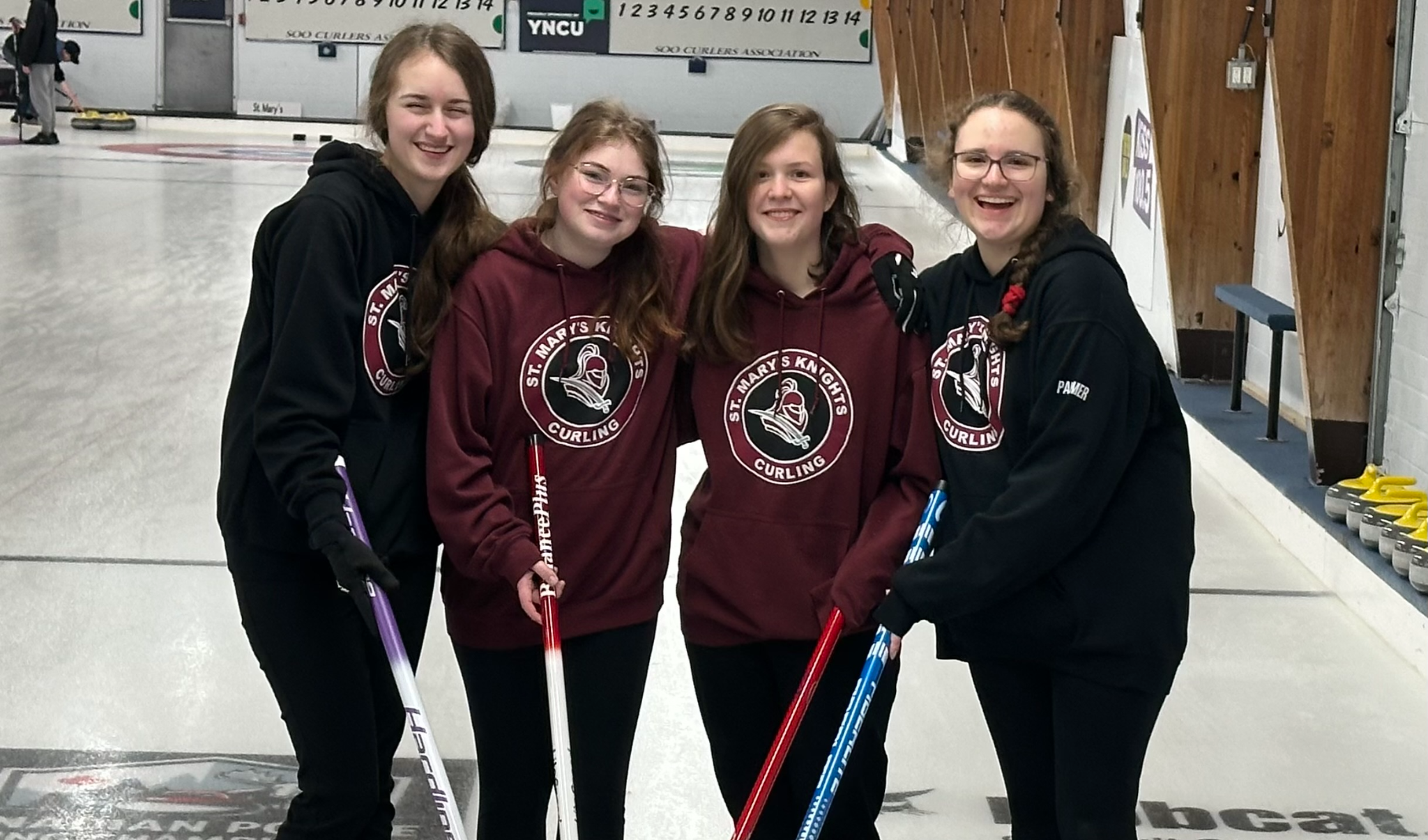 Knights Girls Curling Program Earns Spot at 2026 OFSAA After Strong Showing at NOSSA Championships