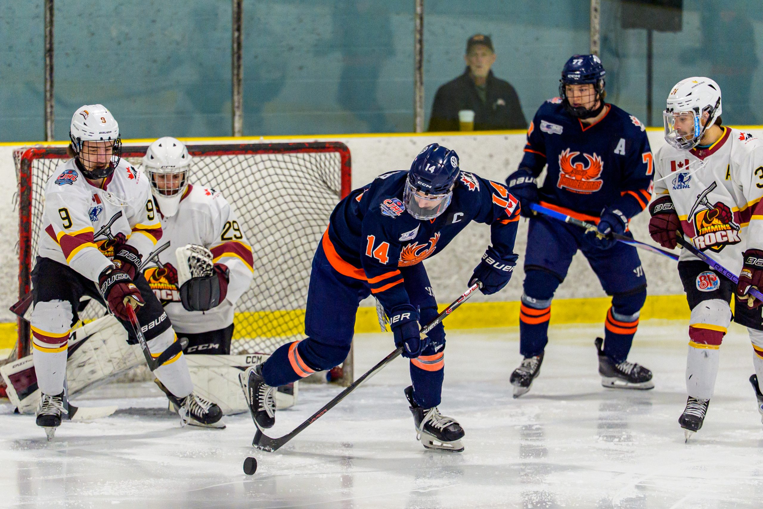 Rock Even Series with Double-Overtime Thriller in Game Four Over the Thunderbirds