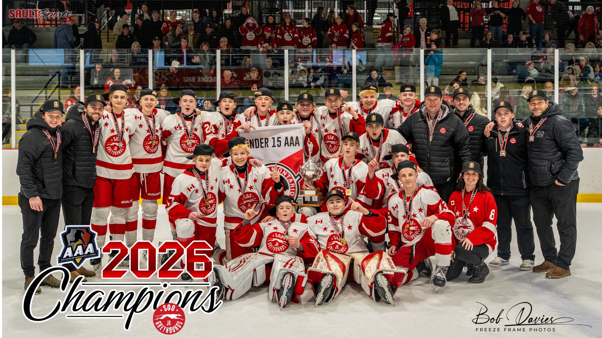 Greyhounds Dominate Wolves to Capture NOHL AAA Title and Punch Ticket to 2026 All-Ontario Championships