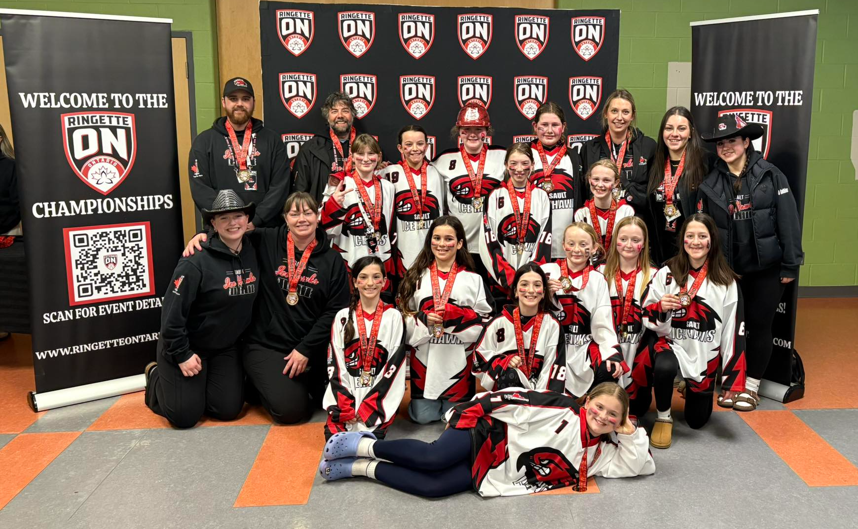 Sault Ringette Club Celebrates Golden Finish at the 2026 U12 Championships