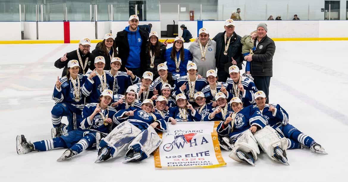 Sault Ste Marie’s St-Pierre and Ruschpler Capture Gold with Etobicoke Dolphins at OWHA U22 Championships