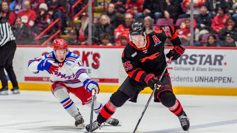 On the Brink of Elimination, Soo Greyhounds Force Game Five in Kitchener with Win Over Rangers