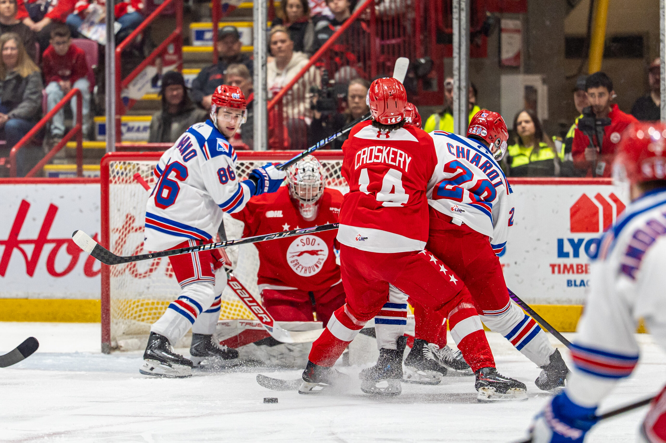 Greyhounds Eliminated as Rangers Advance to Western Conference Final with Game Five Victory