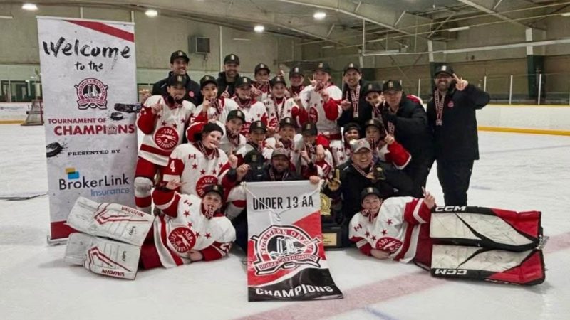 Soo U13AA Greyhounds Punch Ticket to the 2026 OHF Championships at NOHA Tournament of Champions