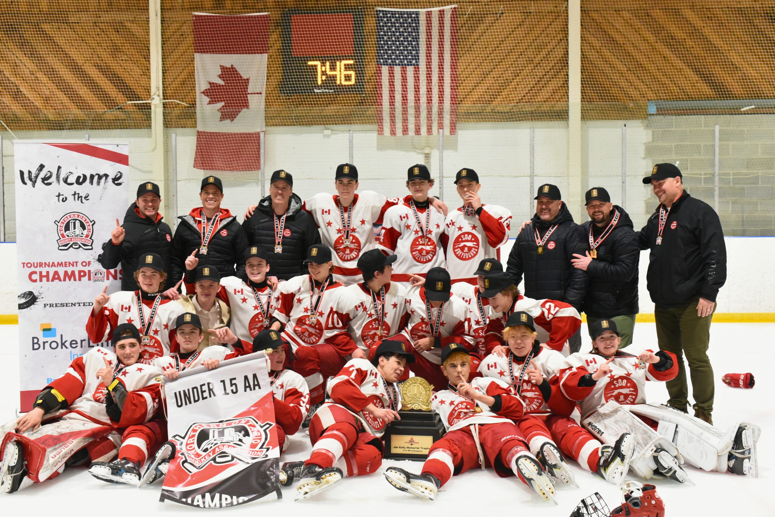 U15 AA Soo Greyhounds to Represent Northern Ontario at the 2026 OHF Championships