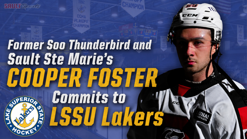 Former Soo Thunderbird and Sault Ste Marie’s Cooper Foster Commits to LSSU Lakers