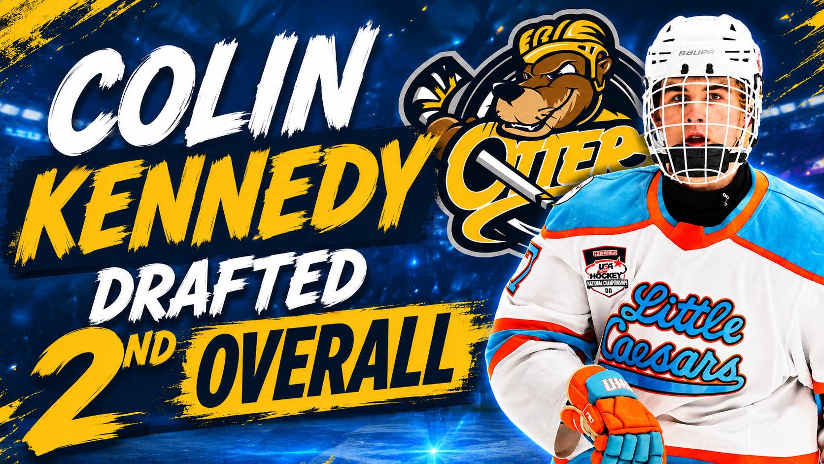 Sault Ste Marie’s Colin Kennedy Selected Second Overall by Erie Otters in the 2026 OHL Priority Selection Draft