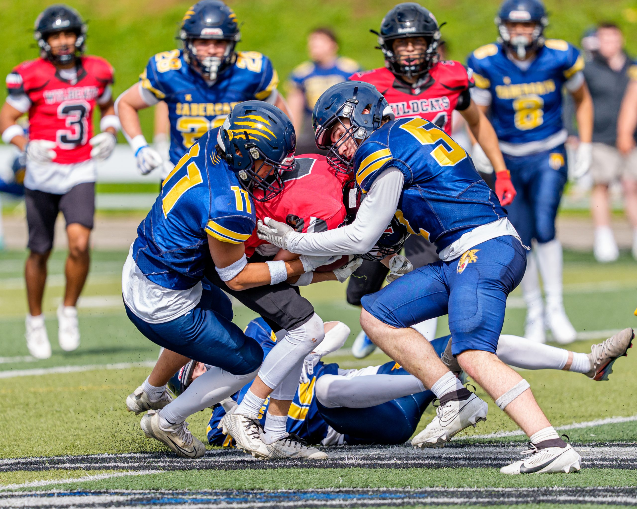 Wildcats Hand Sabercats Another Loss at Superior Heights in Sault Ste Marie in U18 ‘AAA’ OSFL Action