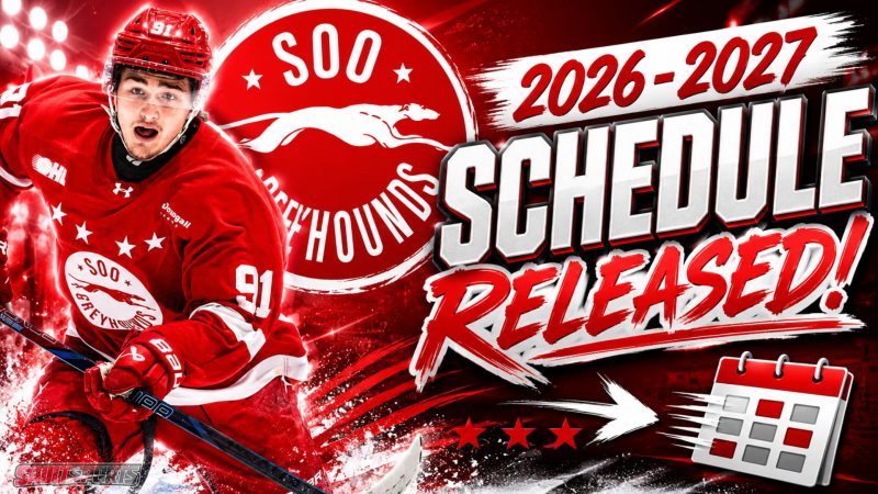 Soo Greyhound 2026 – 2027 Regular Season to Open Up at Home on September 18