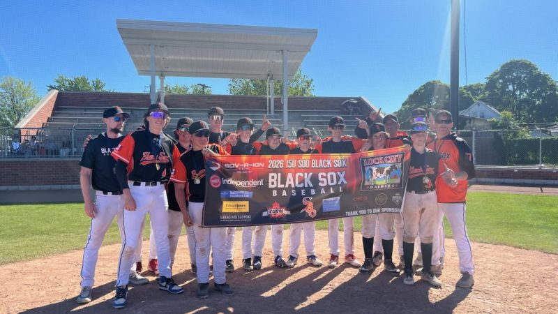 Soo 15U Dedicated Select Black Sox Conquer Sarnia Brigade Tournament