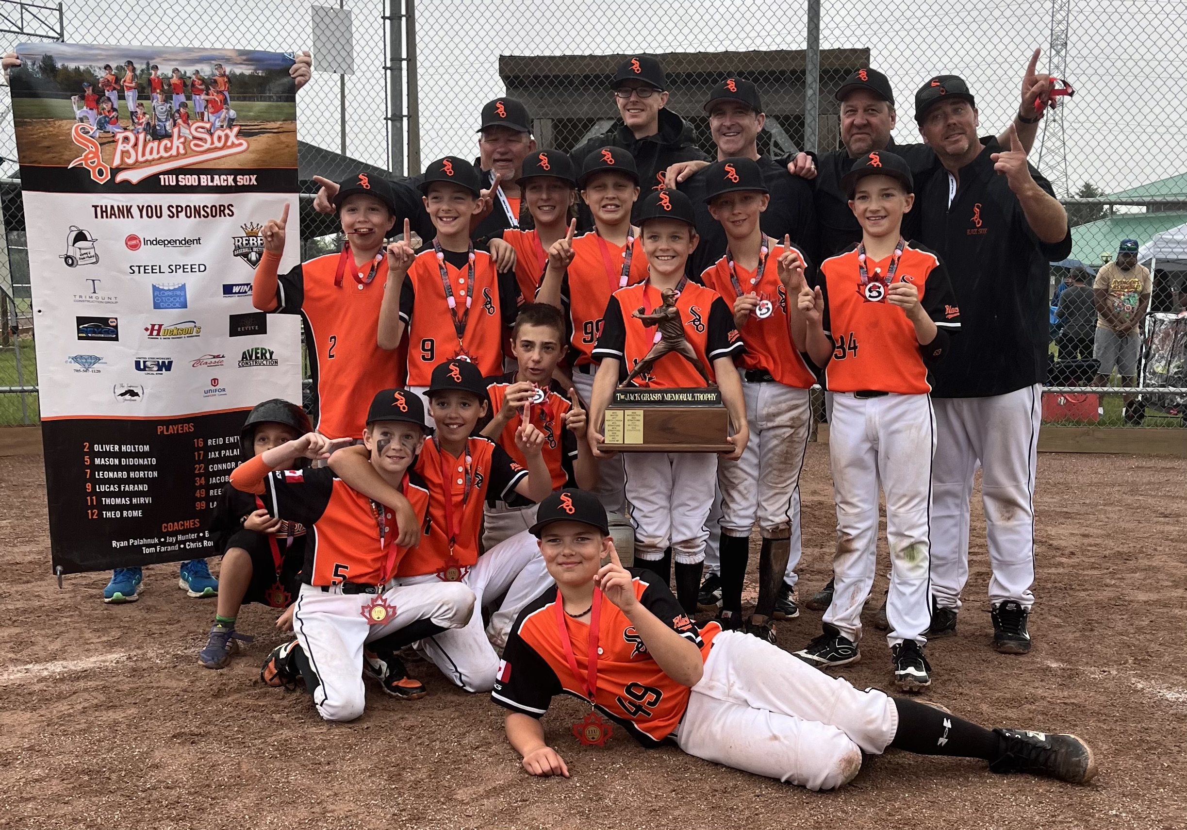 Soo 11U Black Sox Crowned 2026 Jack Grasby Memorial Champions