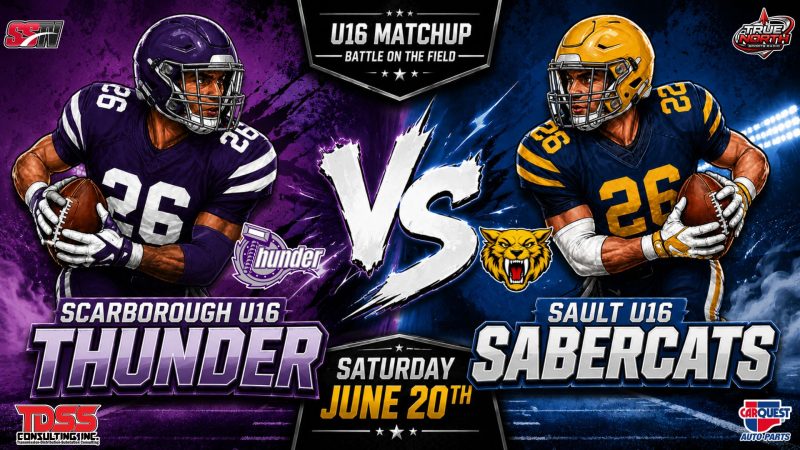 U16 Sabercats Look to Build on Momentum as Thunder Visit Sault Ste. Marie